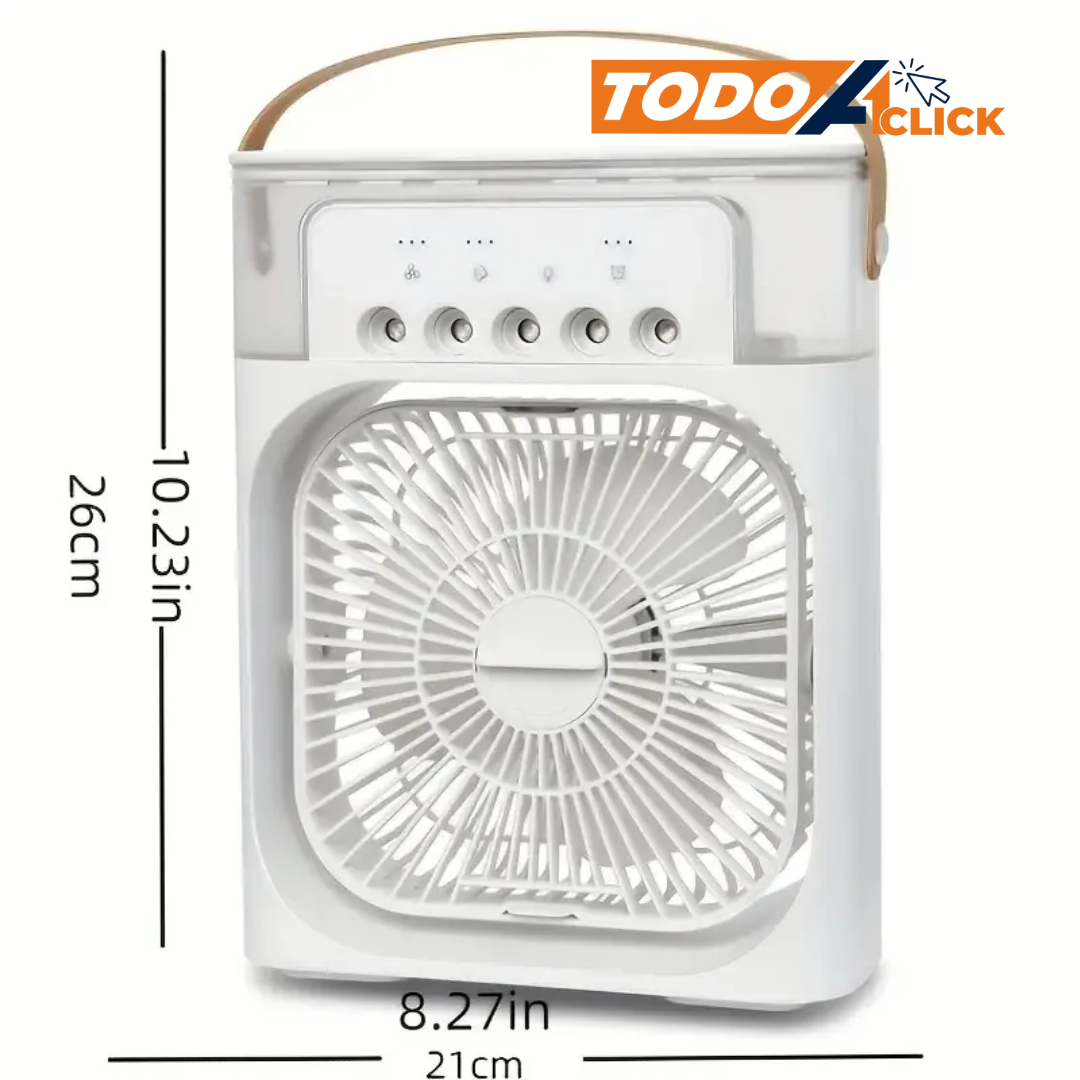 VENTILADOR CON AIRE ACONDICIONADO AROMATIZADOR